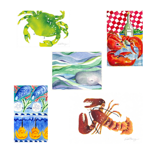 Seaside Card Set